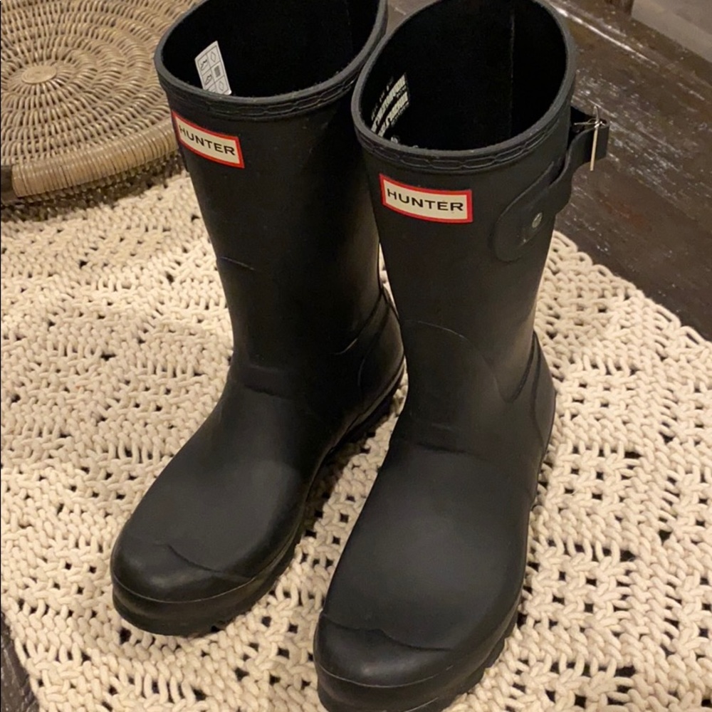Hunter rain boots
